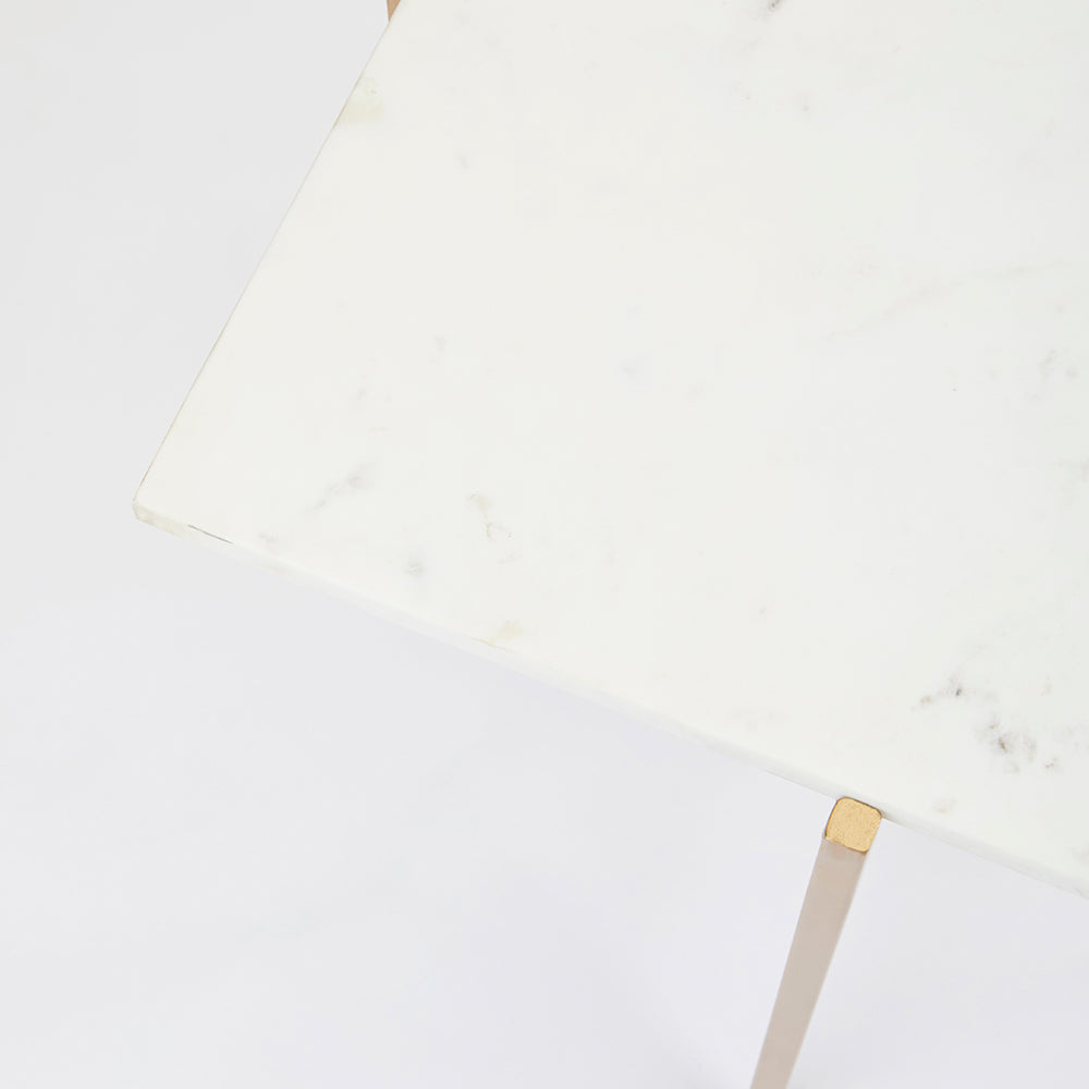 Ida Gold End Table - Furniture Depot