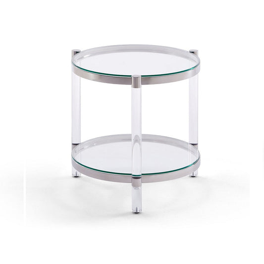 PALOMA END TABLE STEEL - Furniture Depot