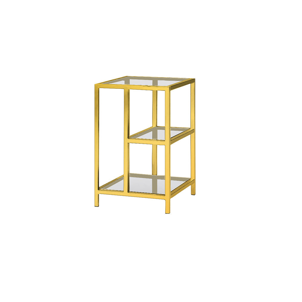 MILEY END TABLE (GOLD) - Furniture Depot