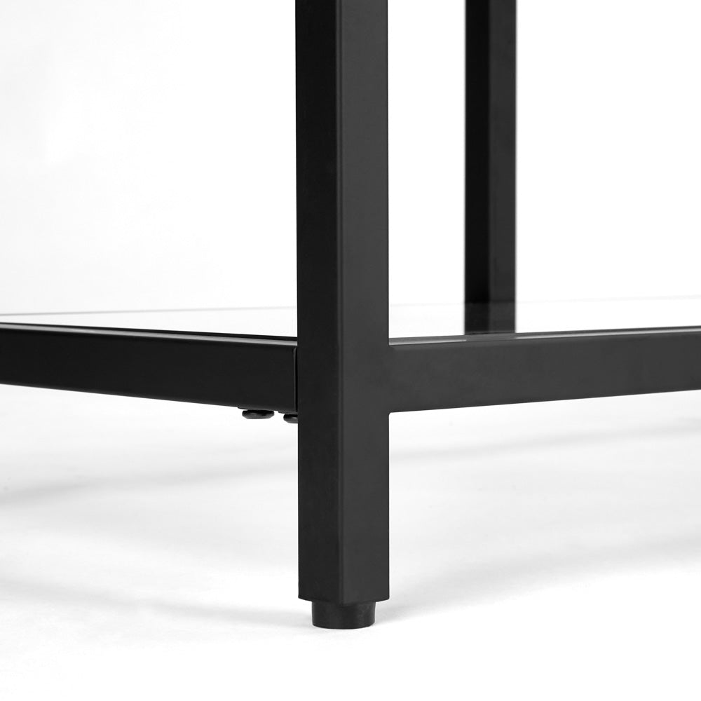 MILEY CONSOLE TABLE (BLACK METAL) - Furniture Depot