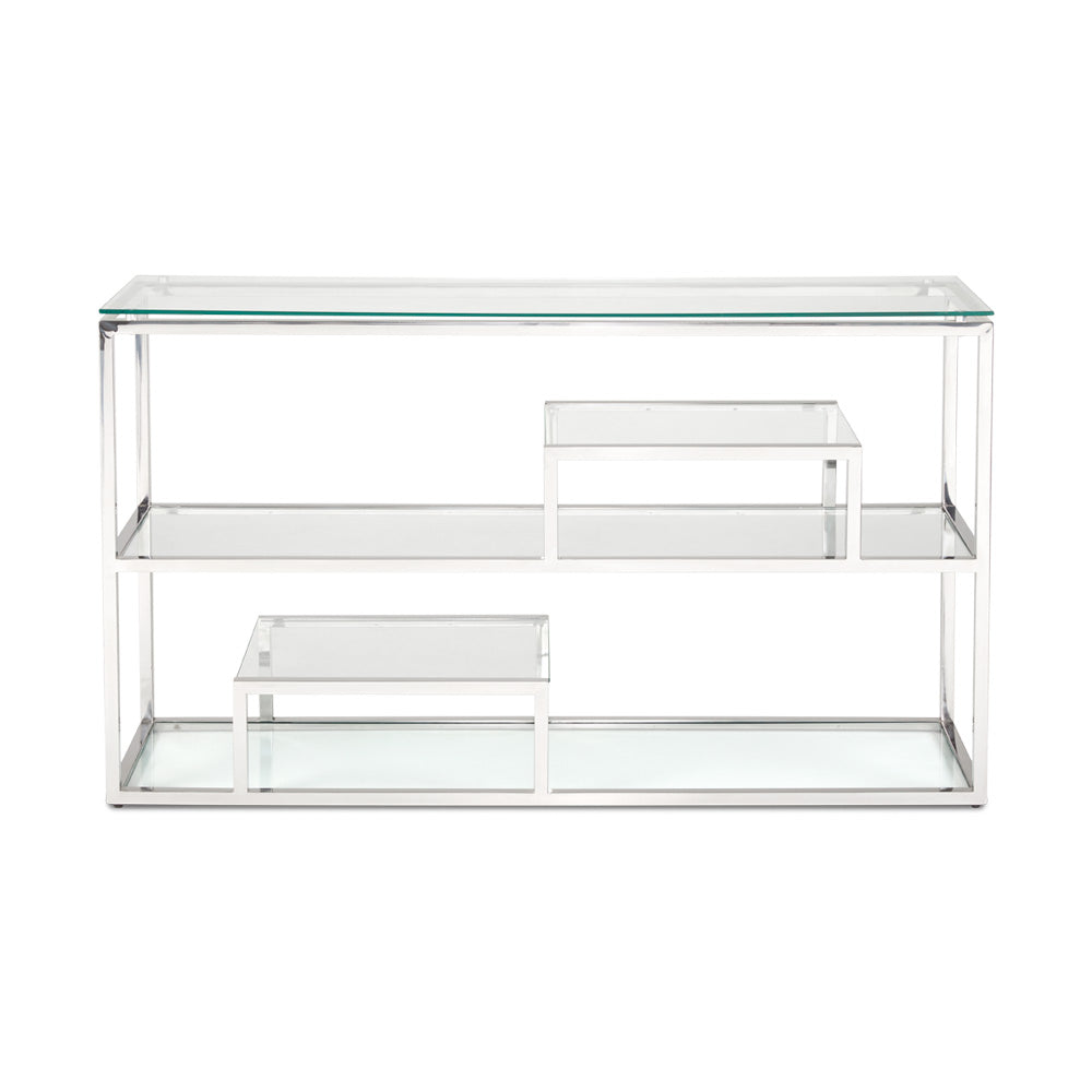 Barolo Console Table - SIlver