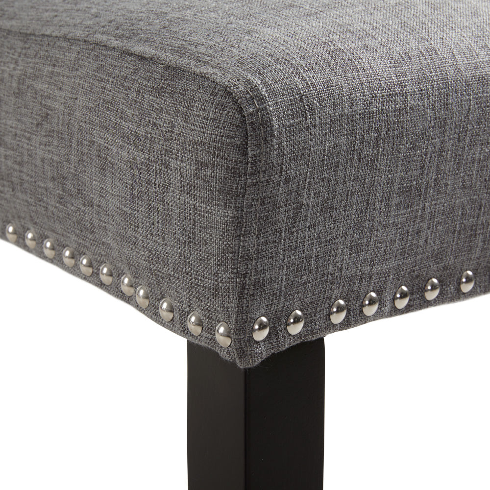 Scarpa Dining Chair: Slate Fabric