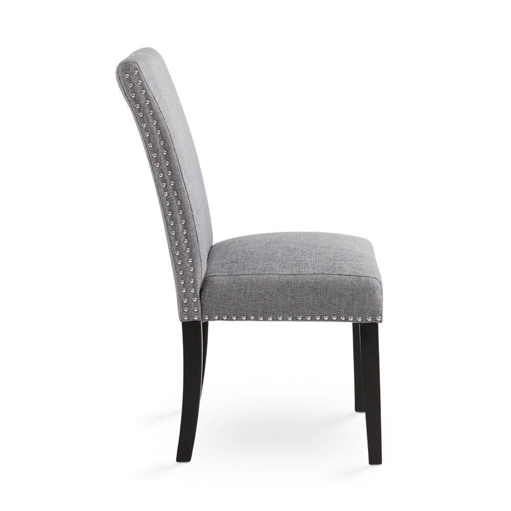 Scarpa Dining Chair: Slate Fabric
