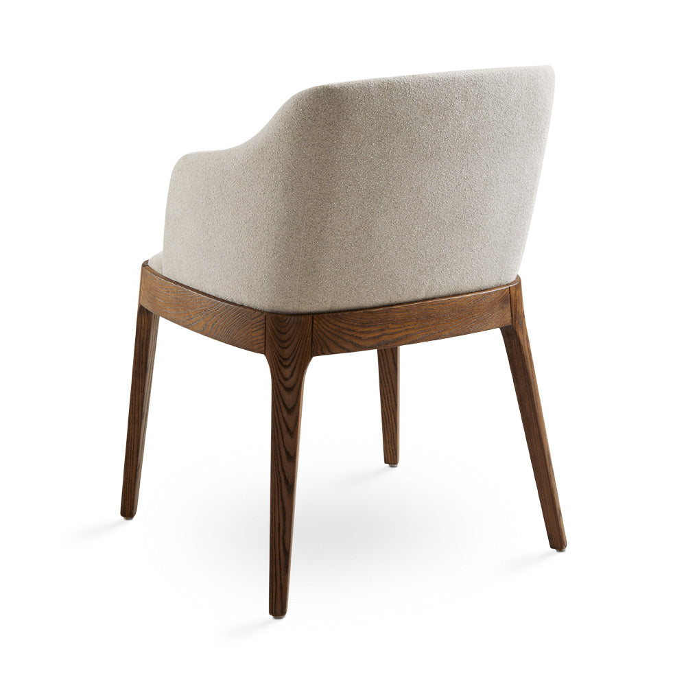 Antonia Dining Chair: Light Grey