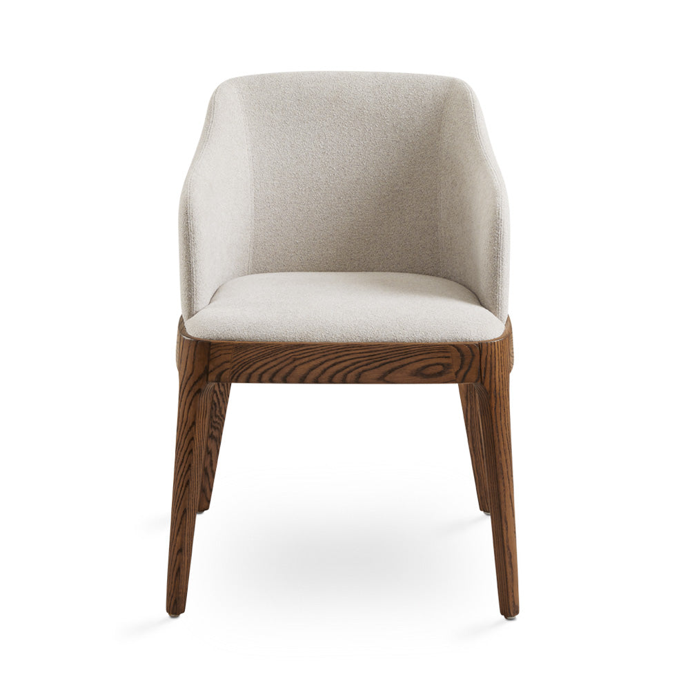 Antonia Dining Chair: Light Grey
