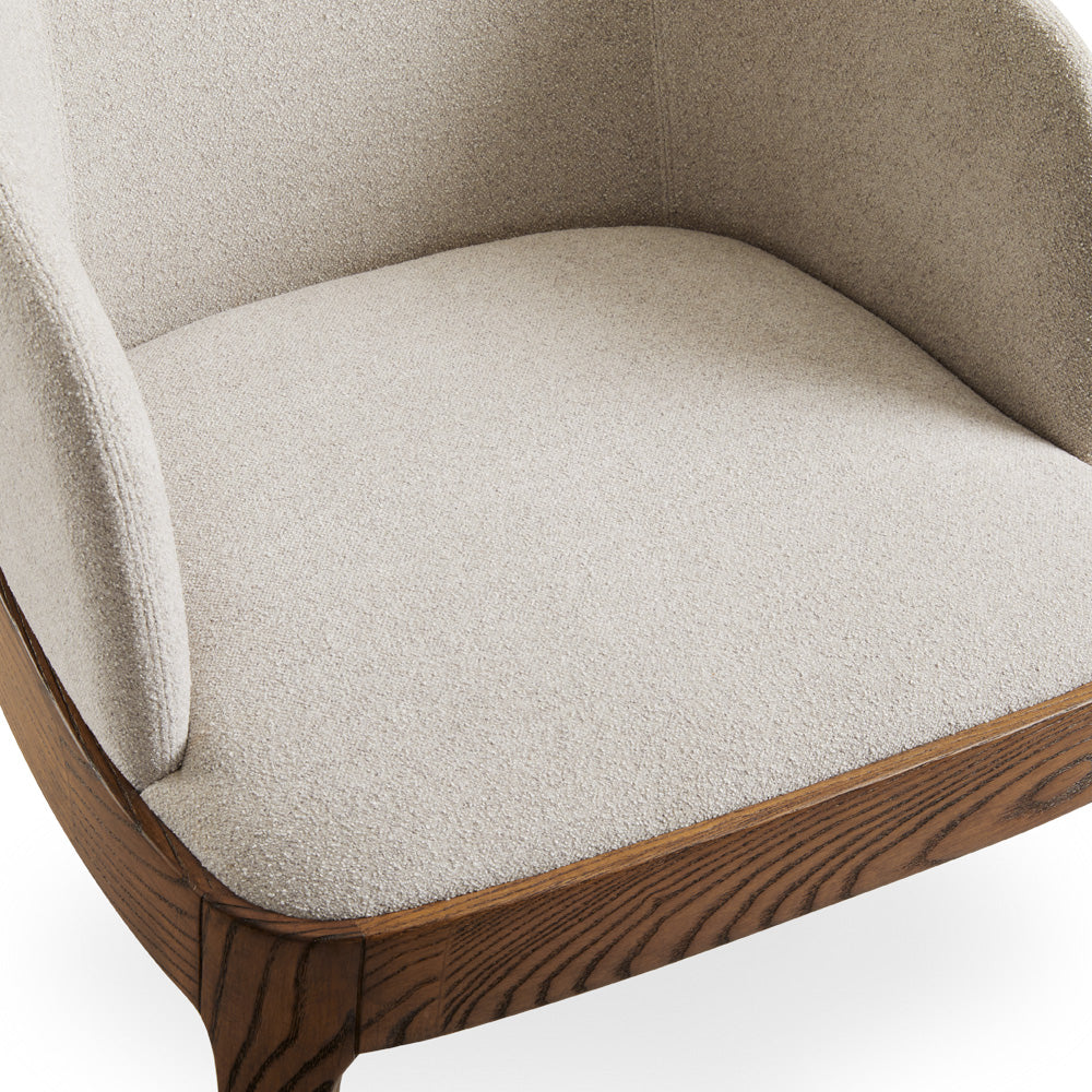 Antonia Dining Chair: Light Grey