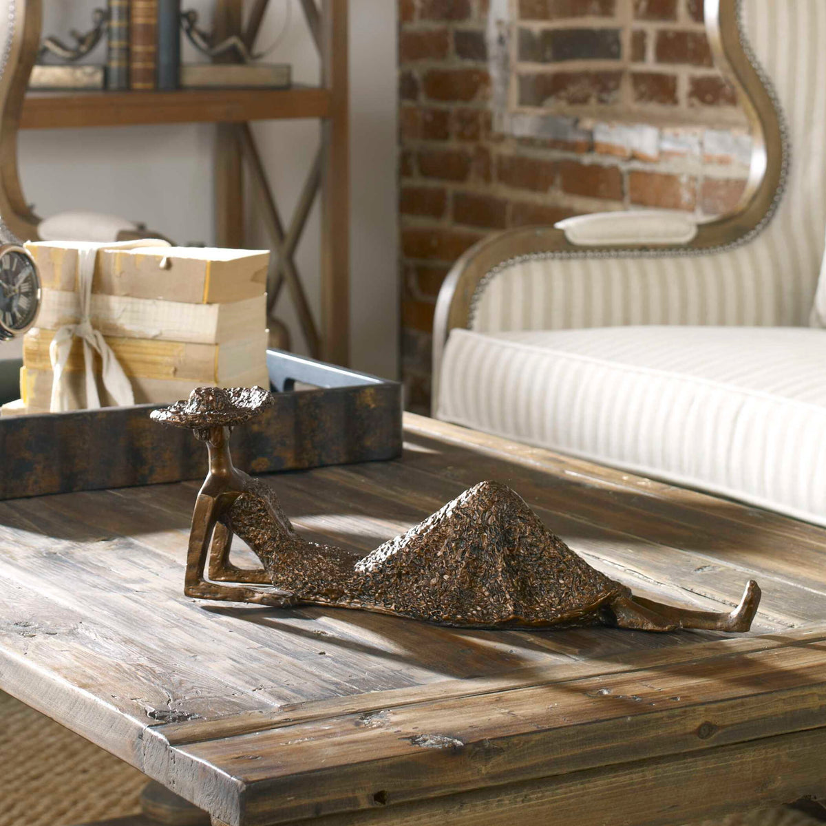 Summer Days - Sculpture - Antique Bronze