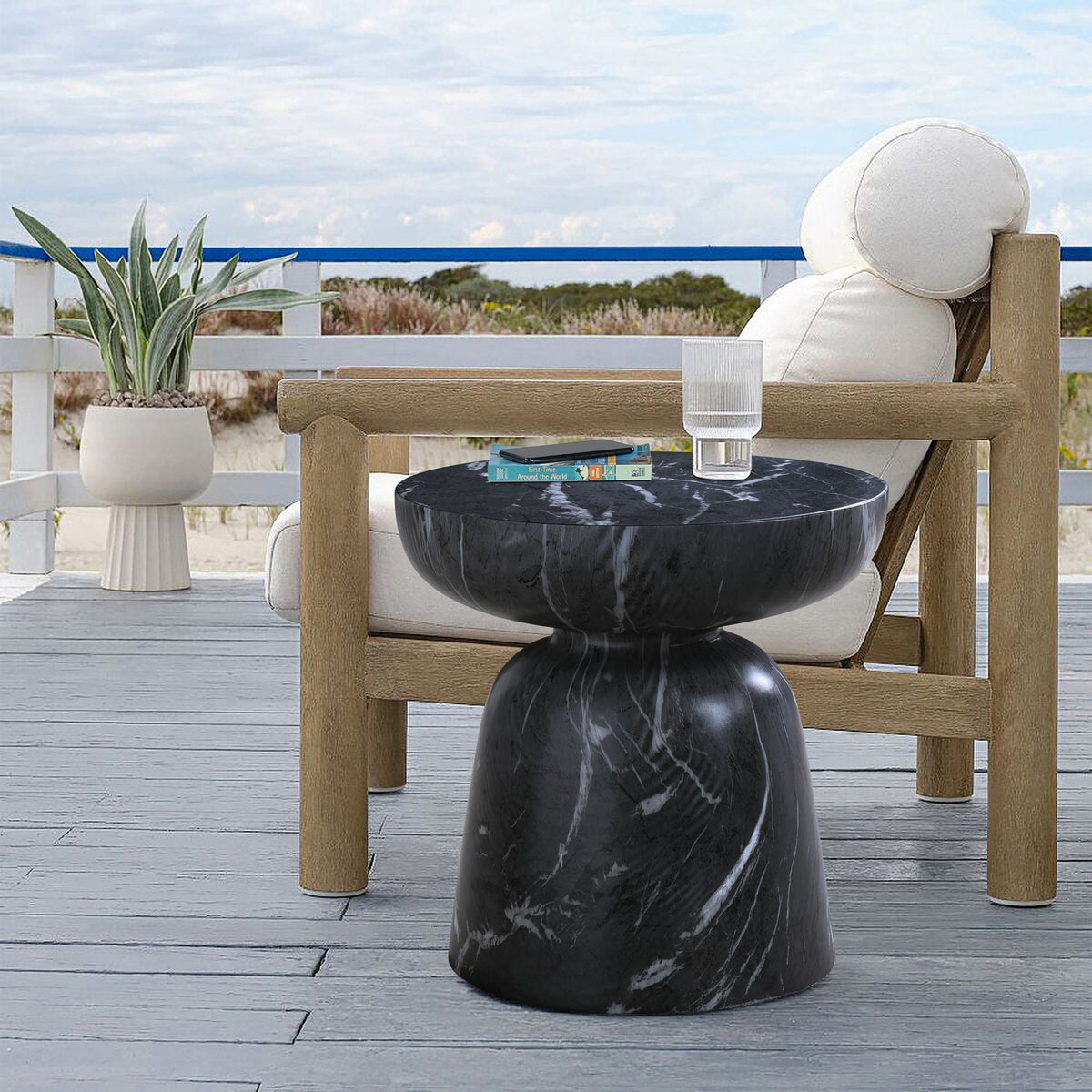 Avellino - Concrete End Table