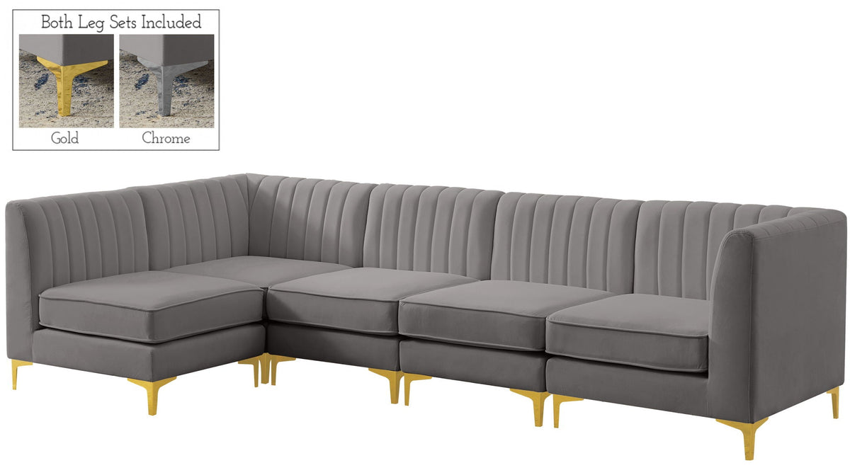 Alina - 5 Piece Modular Sectional