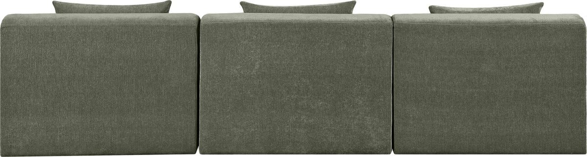 Stellar - 3 Piece 114" Upholstered Modular Armless Sofa