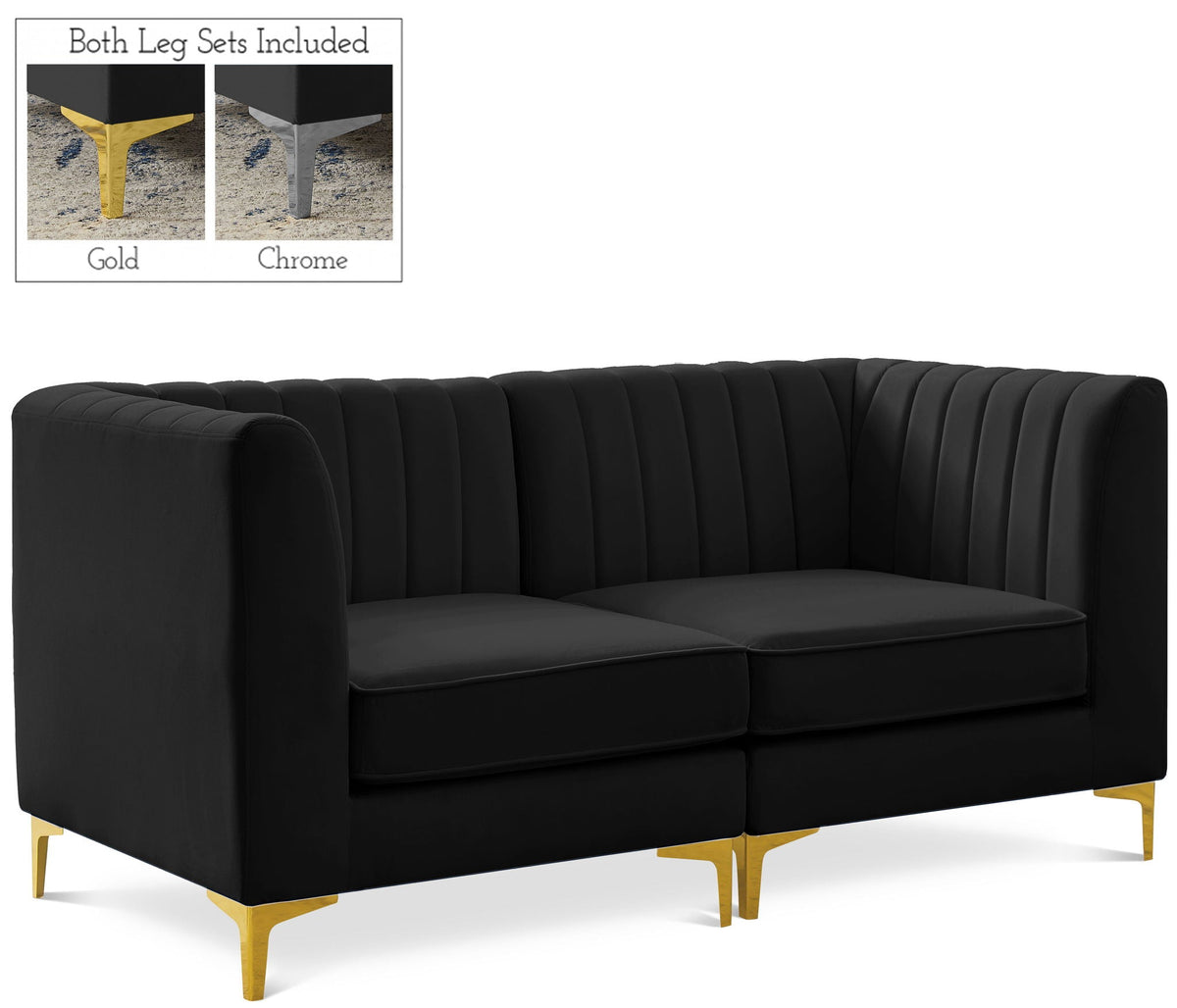 Alina - 2 Piece Modular Sectional