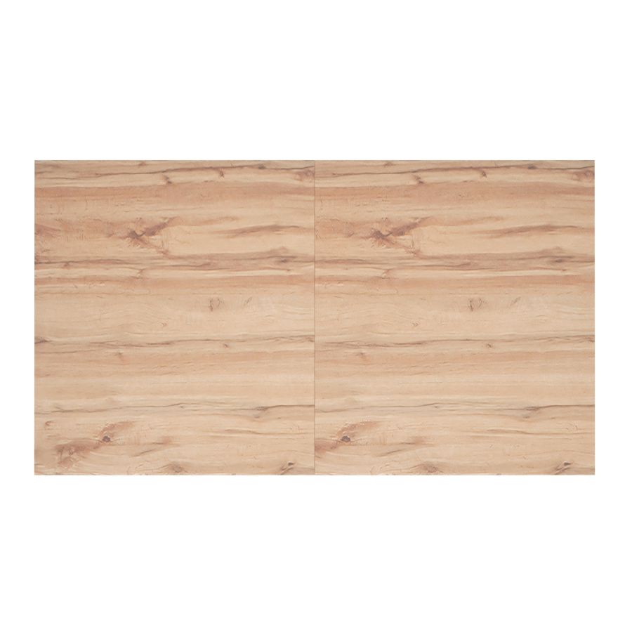 Forna Dining Table w/Extension in Natural and Black