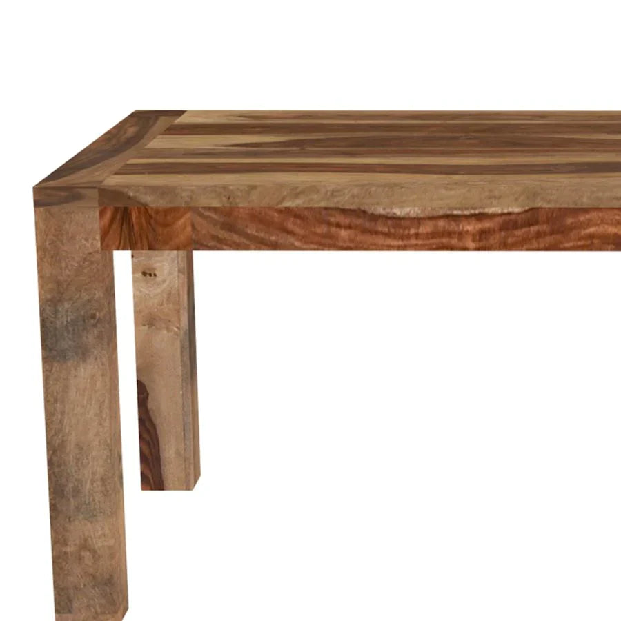 Krish Dining Table in Dark Sheesham - Furniture Depot