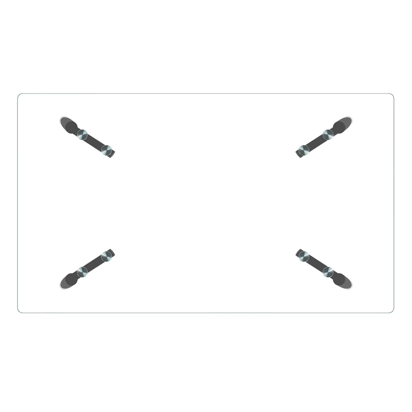 Abbot Rectangular Dining Table in Black - Furniture Depot