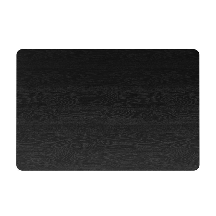 Sangra 59" Small Rectangular Dining Table in Black