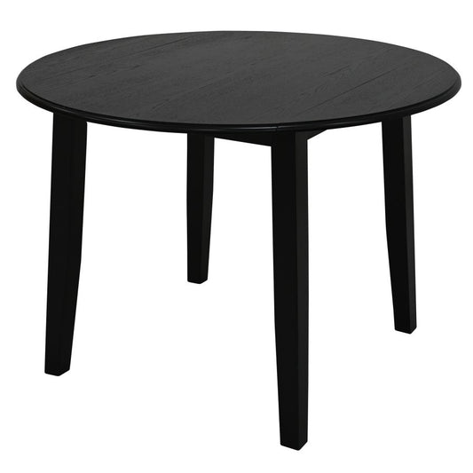 Conrad Round Dining Table in Black