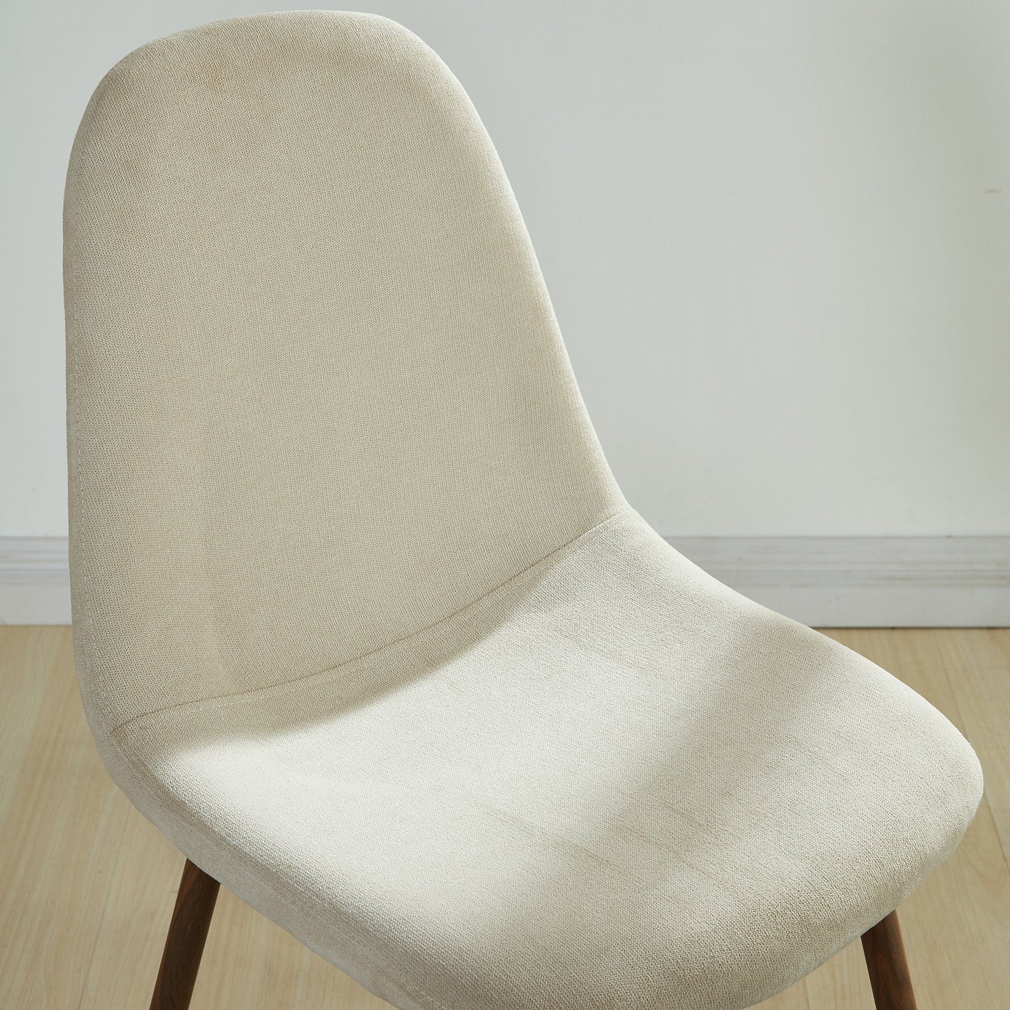 LYNA-SIDE CHAIR-BEIGE SET OF 4 - Furniture Depot