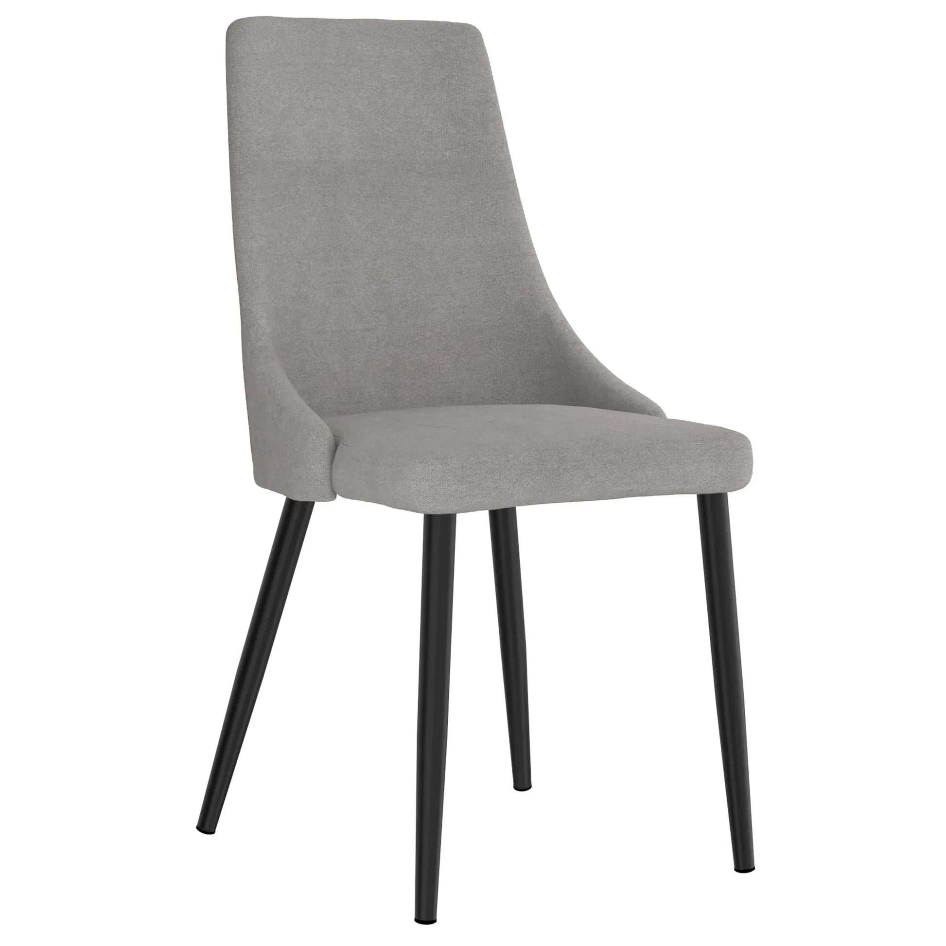 Venice Side Chair, set of 2 in Grey - Furniture Depot