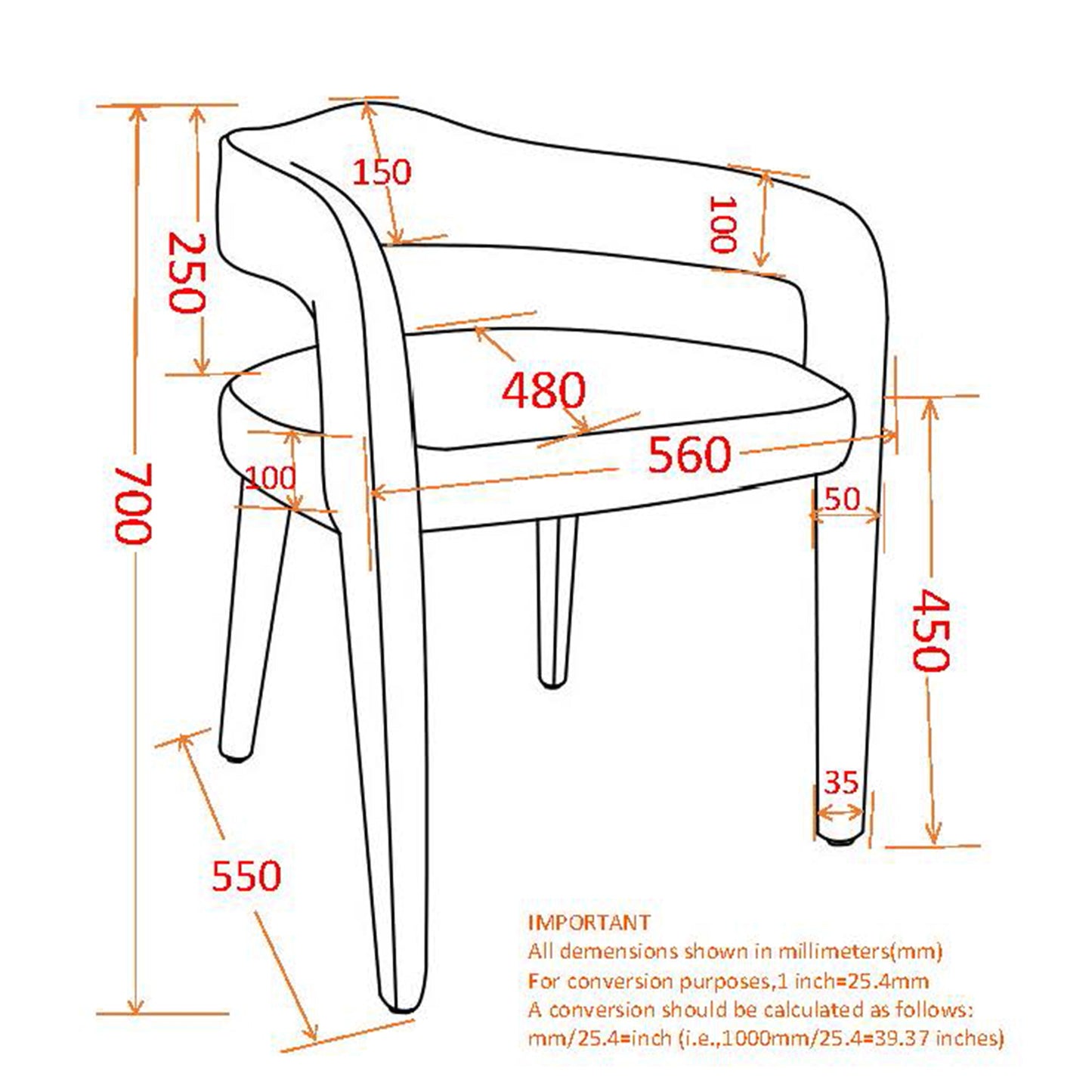 Caden Dining Chair Moss