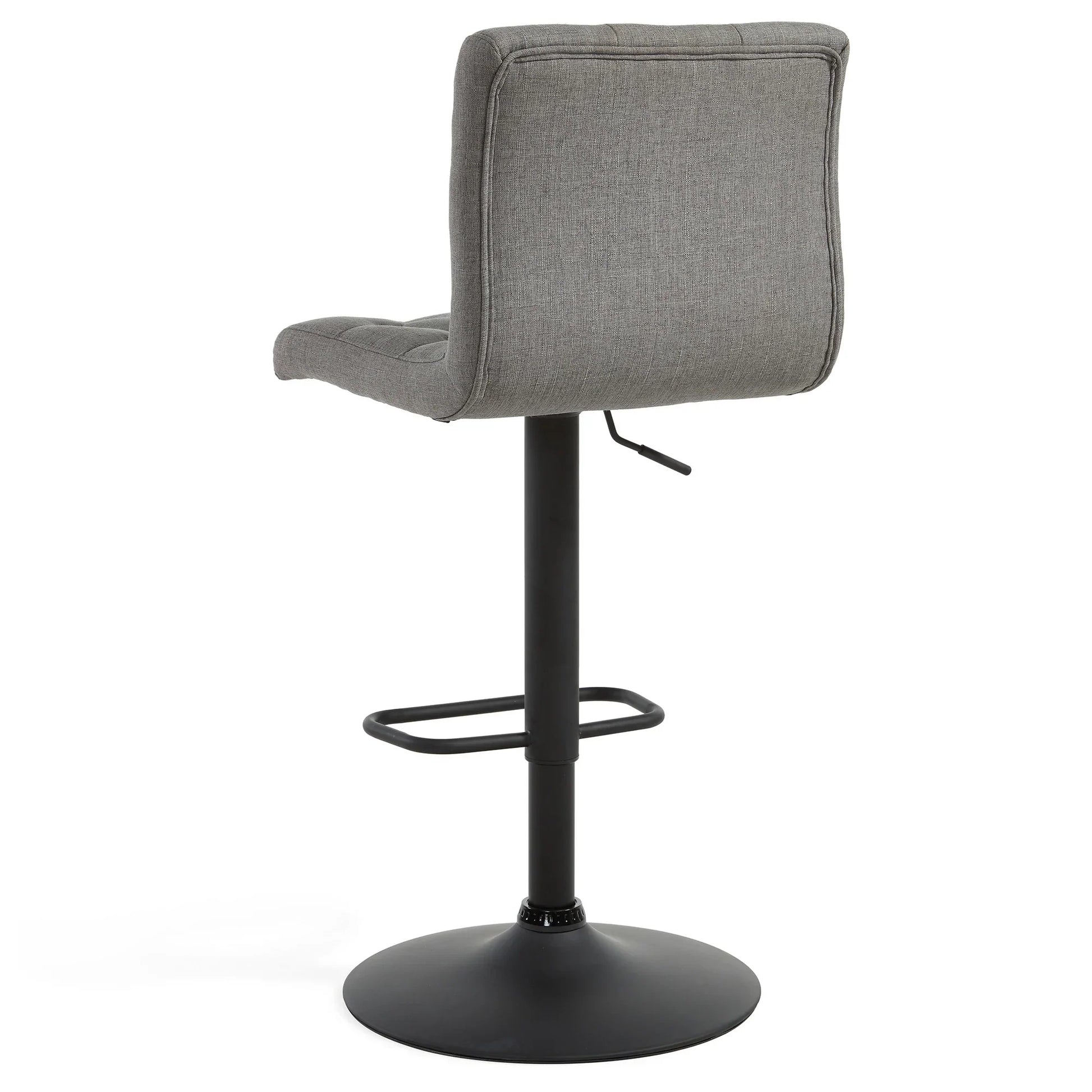 DEX-AIR LIFT STOOL FABRIC-GREY - Furniture Depot