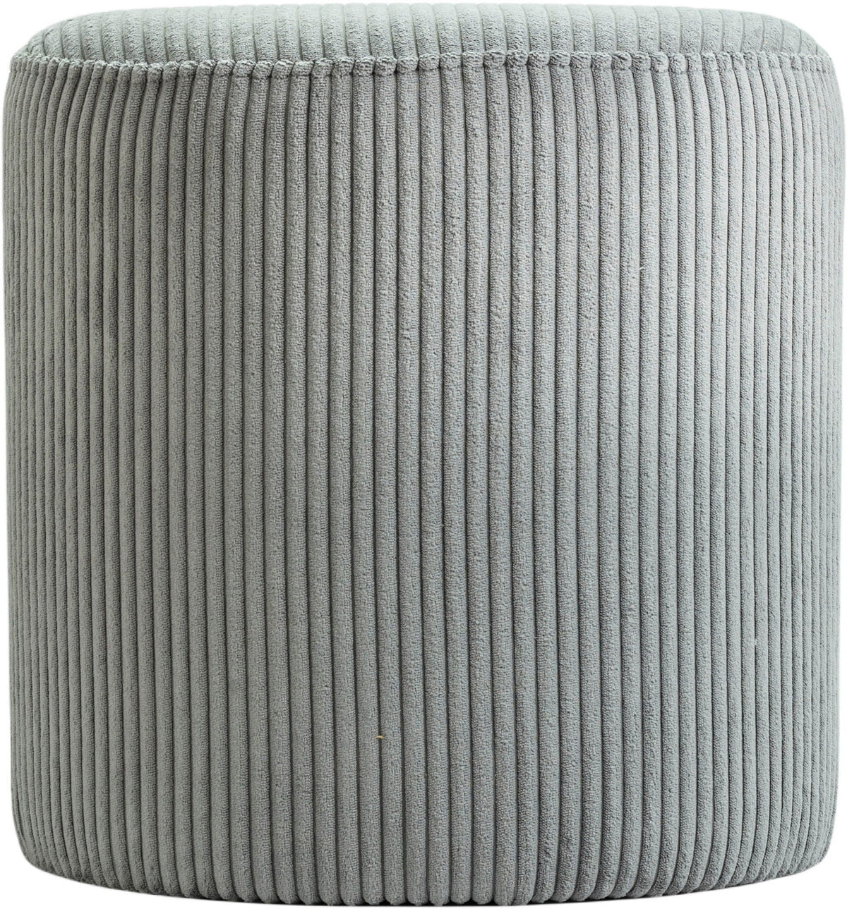 Roy - Round Microsuede Ottoman / Stool
