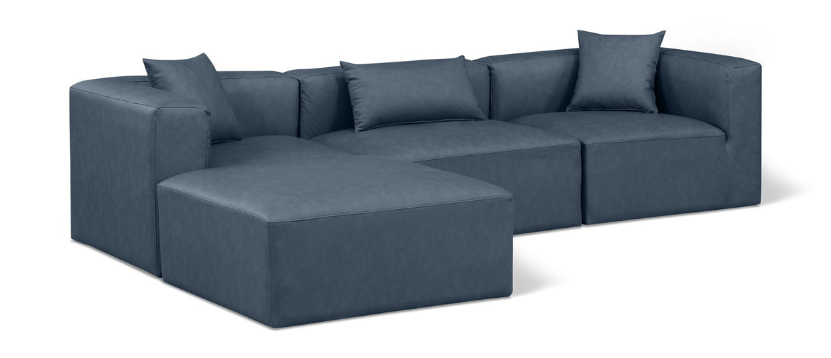 Cube - 4 Piece Modular Sectional With Chaise