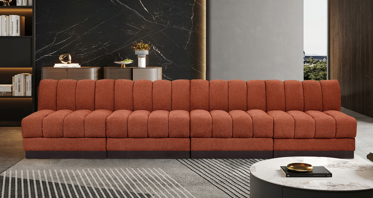 Quinn - 4 Seat Modular Armless Sofa