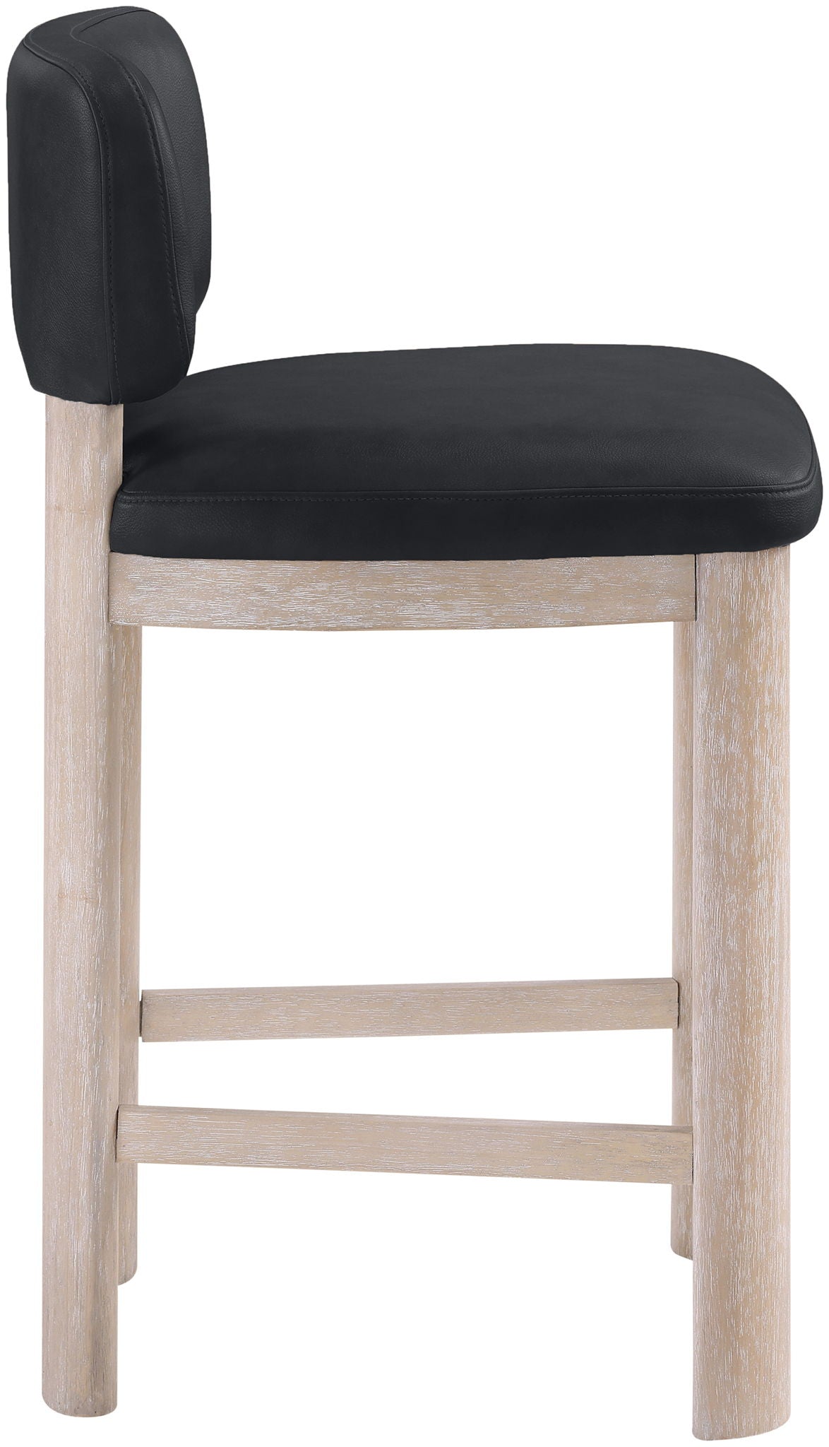 Paloma - Faux Leather Upholstered Counter Stool (Set of 2)