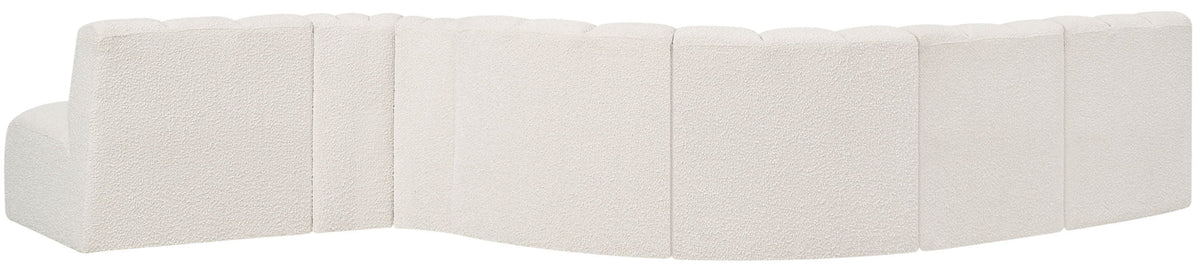Arc - Boucle Fabric 7 Piece Modular Sofa