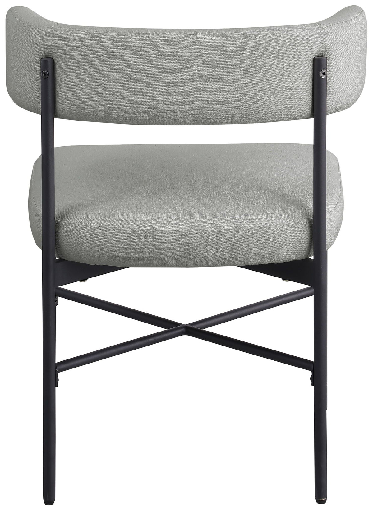 Rivage - Durable Dining Chair With Black Frame (Set of 2)