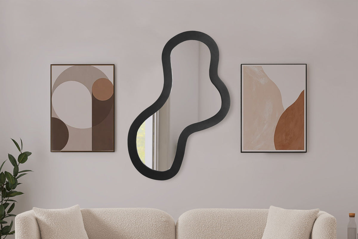 Oblique - Metal Frame Mirror