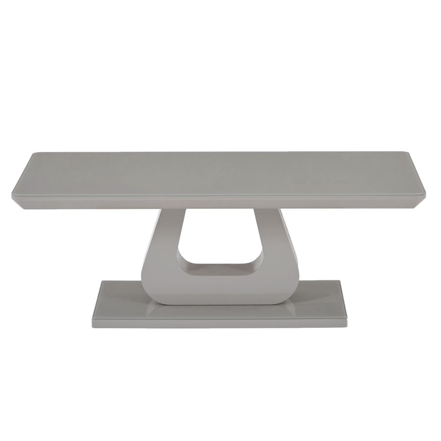 Corvus Rectangular Coffee Table in Warm Grey
