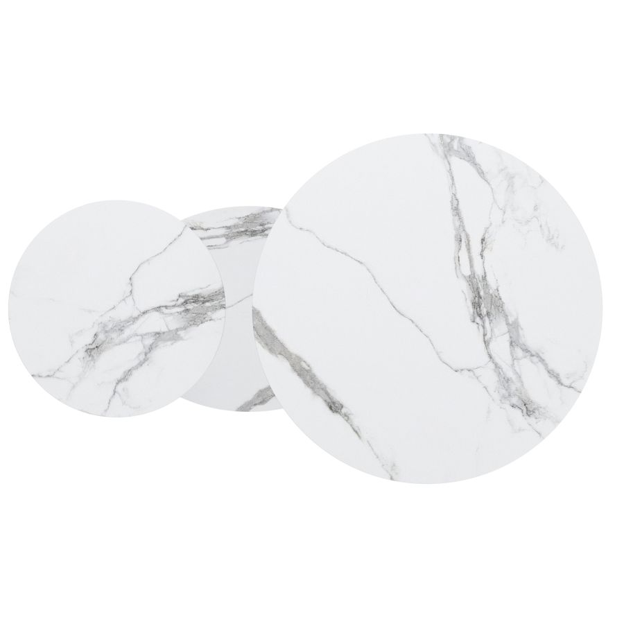 Elara Coffee Table in White