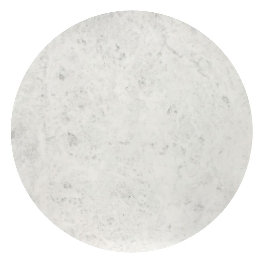 Jilsa Coffee Table in Walnut & White