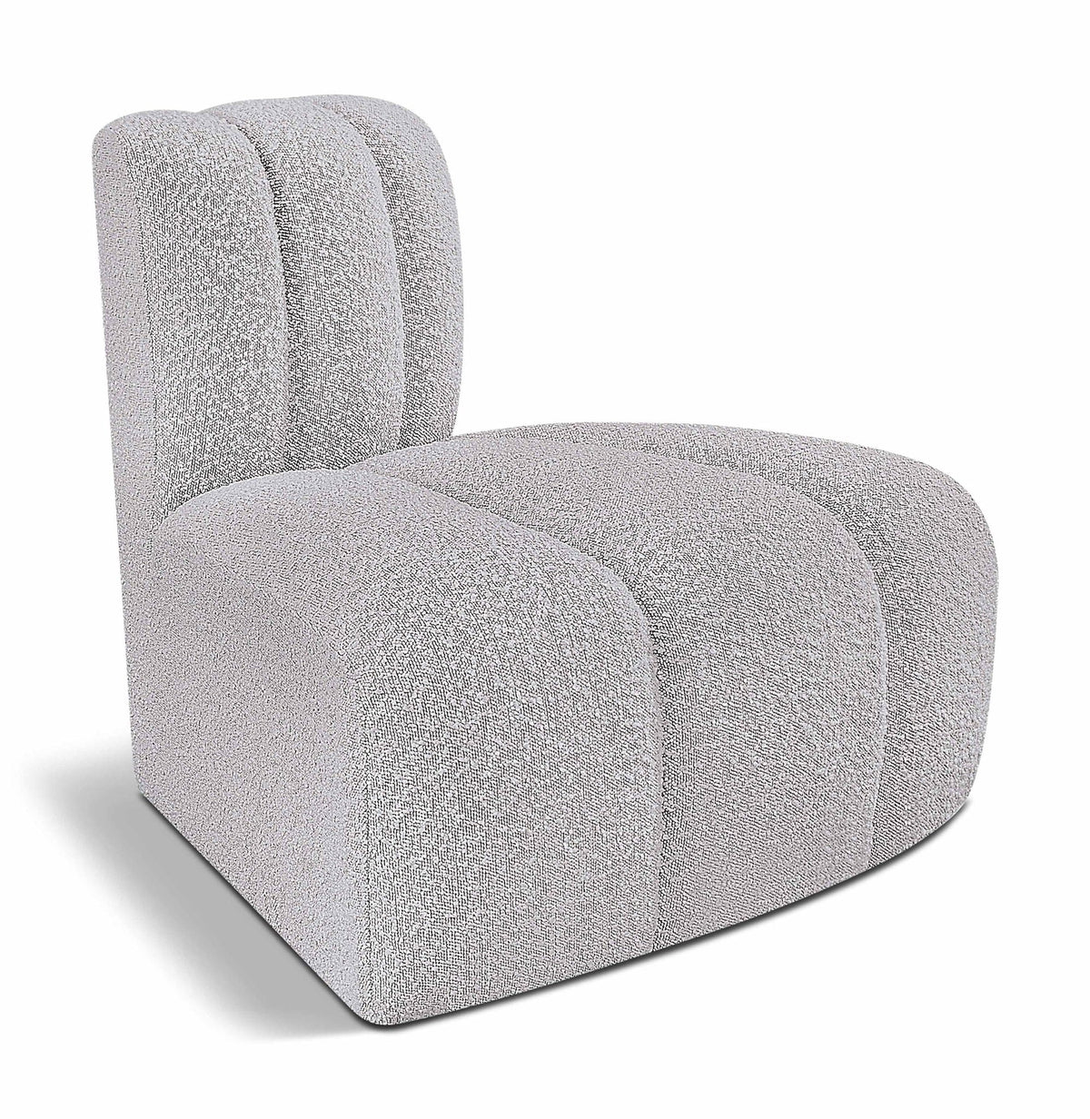 Arc - Boucle Fabric Reverse Corner