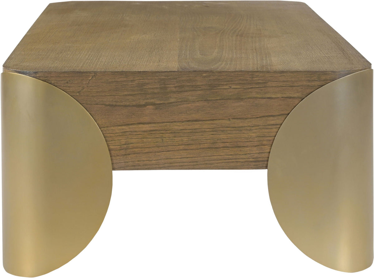 Cazari - Oak Wood And Iron Table