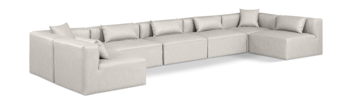 Cube - 7 Piece Modular U-Shaped Sectional