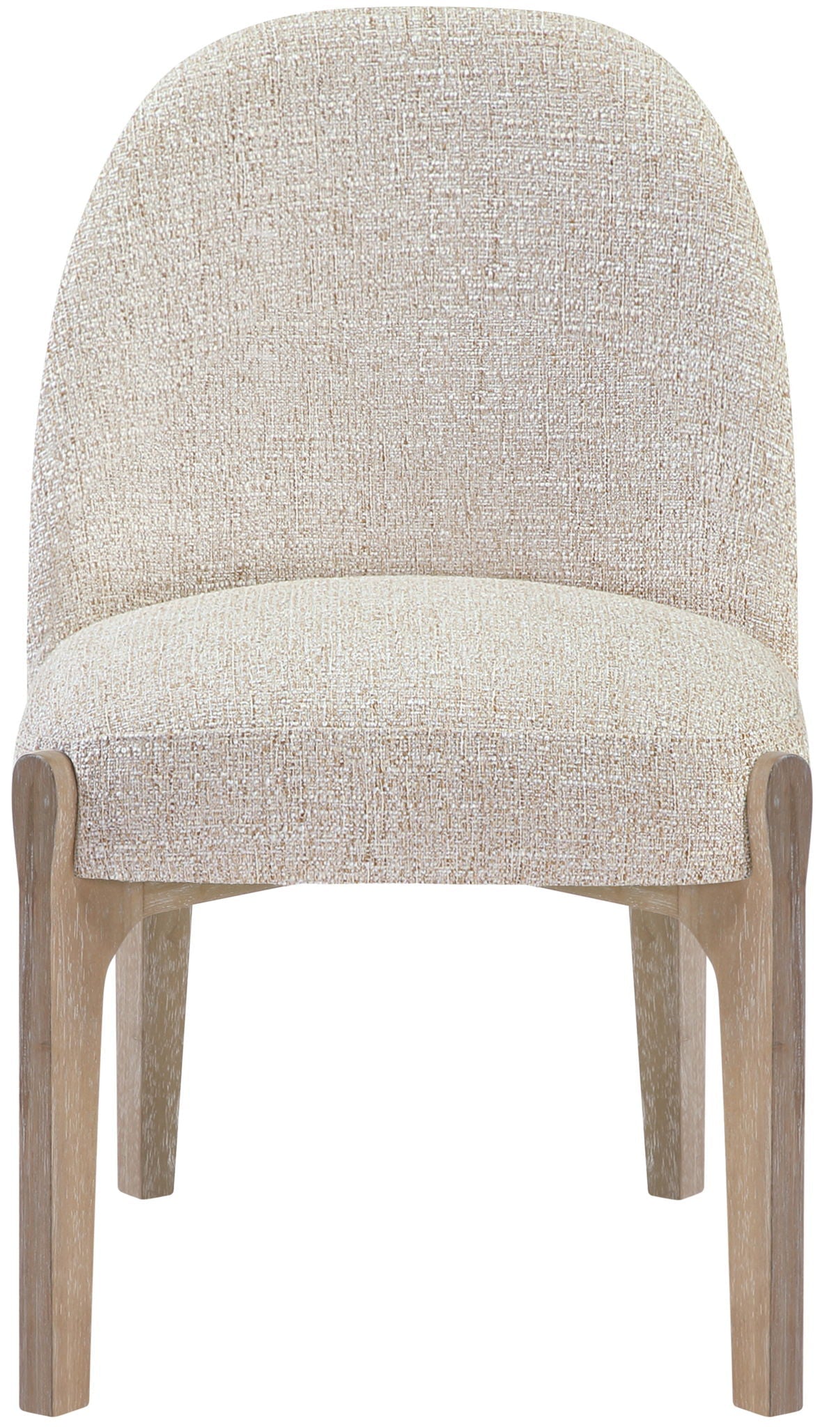 Torino - Upholstered Dining Chair With Brushed Natural Base (Set of 2)