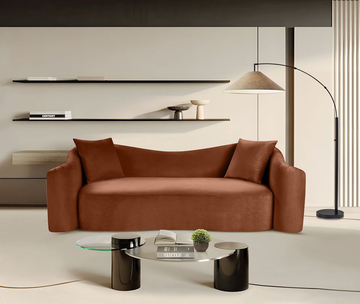 Destin - Velvet Sofa
