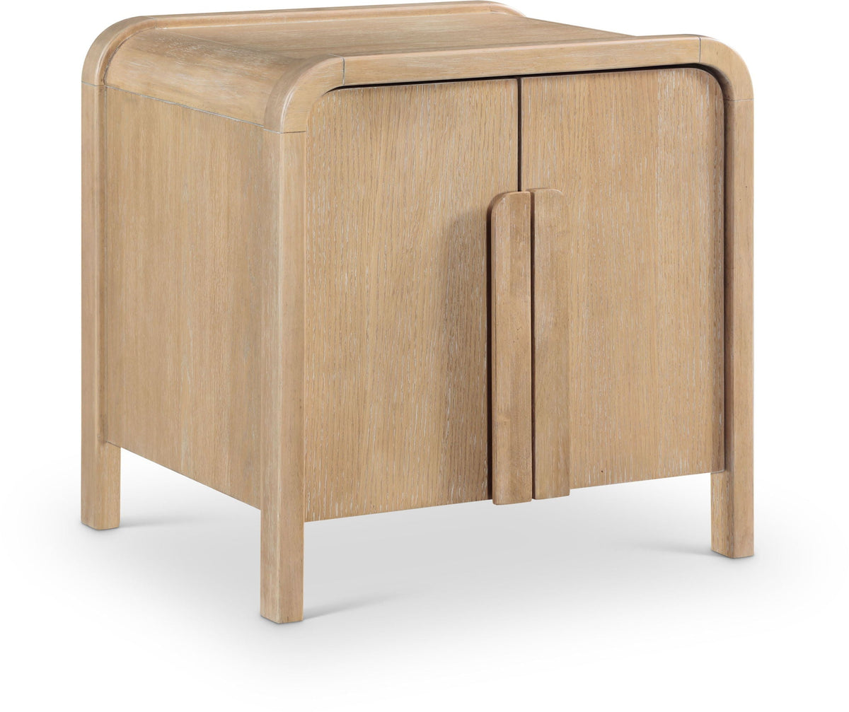 Harmony - Oak Veneer And Solid Wood Night Stand