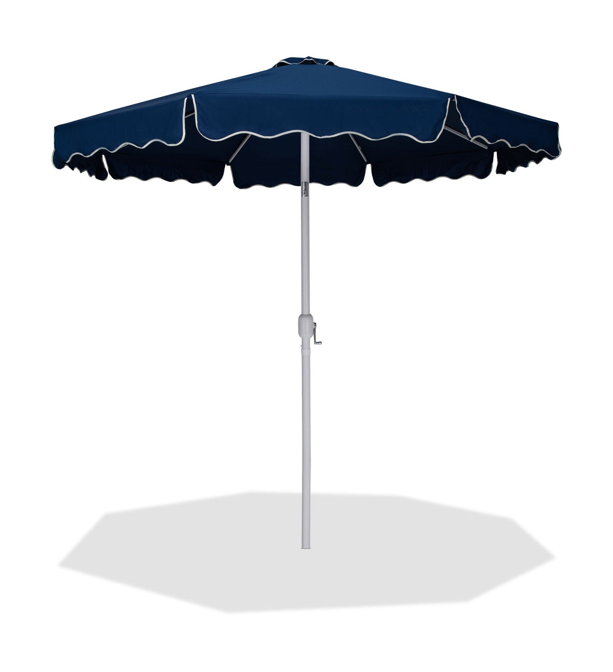 Amalfi - Patio Umbrella - White Pole