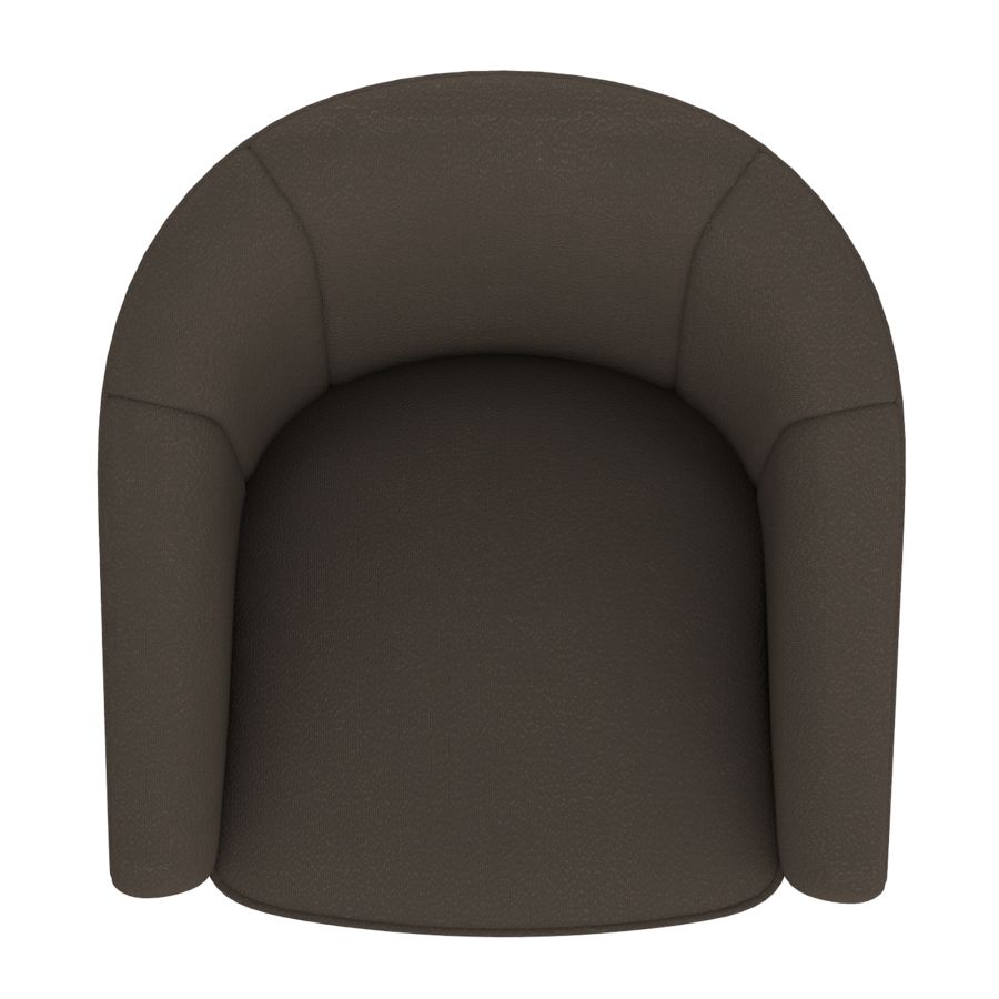 Tilsy Accent Chair in Charcoal Boucle