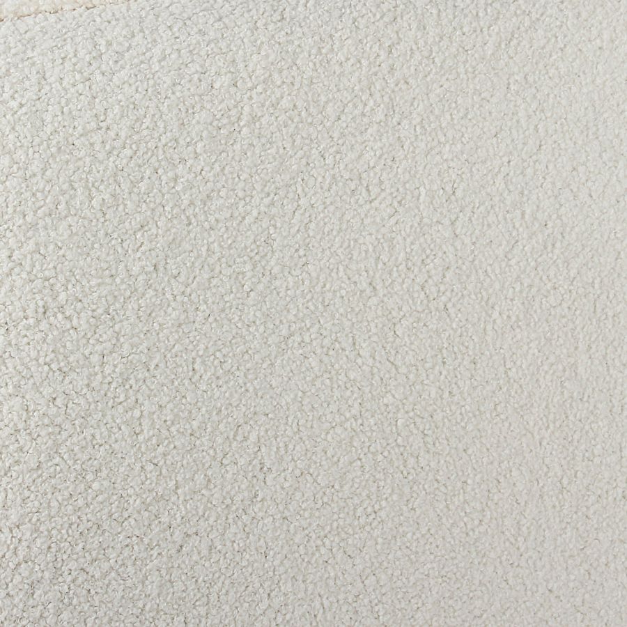 Gigi Accent Chair in Cream Boucle Fabric