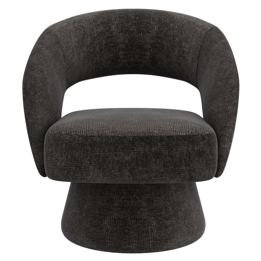 Santo Accent Chair in Charcoal