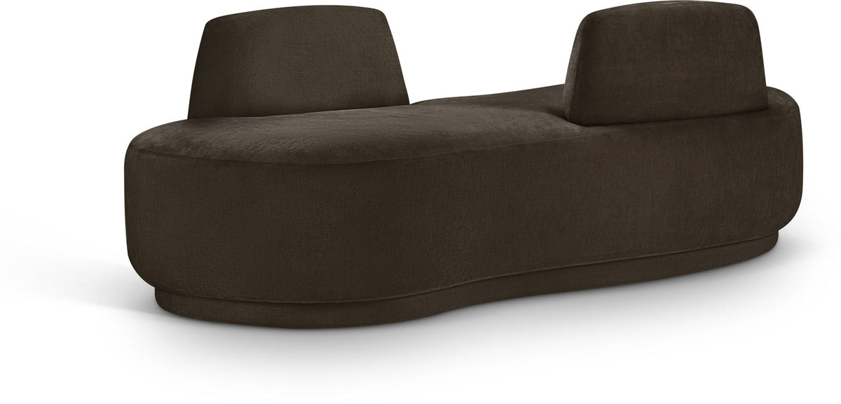 Argyle - Chenille Fabric Chaise / Loveseat