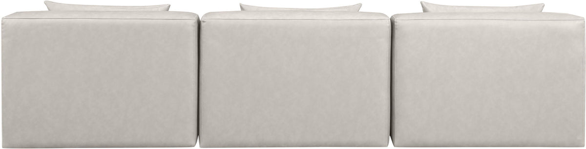 Cube - Modular 3 Seat Armless Sofa