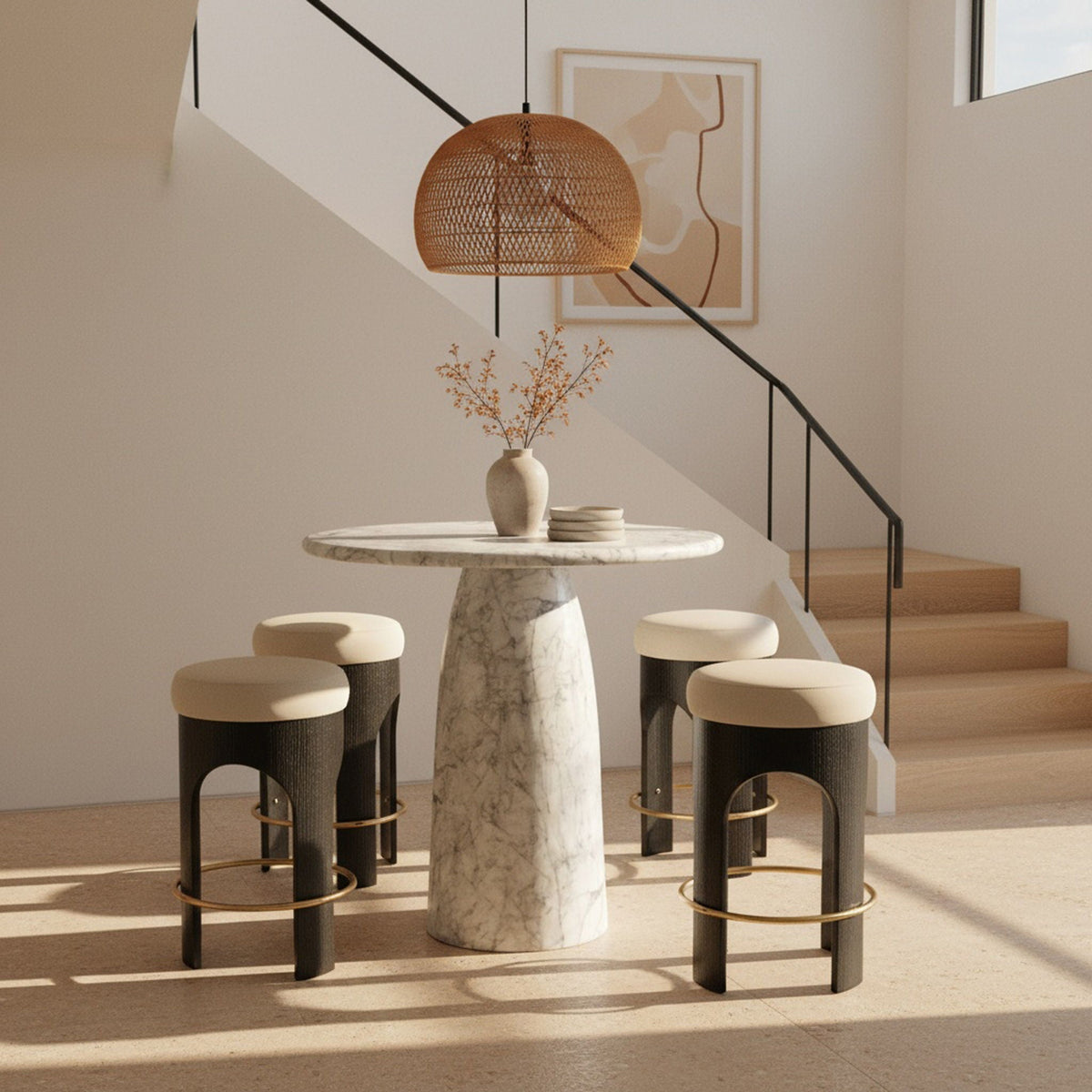 Cosenza - Concrete Indoor / Outdoor Bar Table