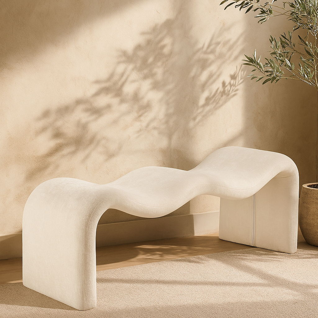 Willow - Chenille Bench