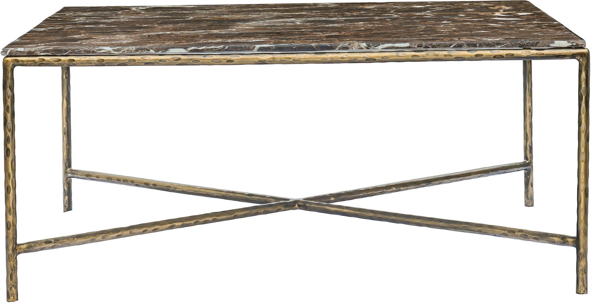 Valen - Marble And Iron Table