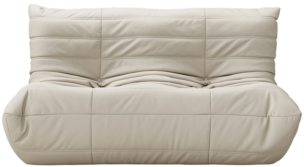 Relax - Vegan Leather 54.75" Upholstered Loveseat